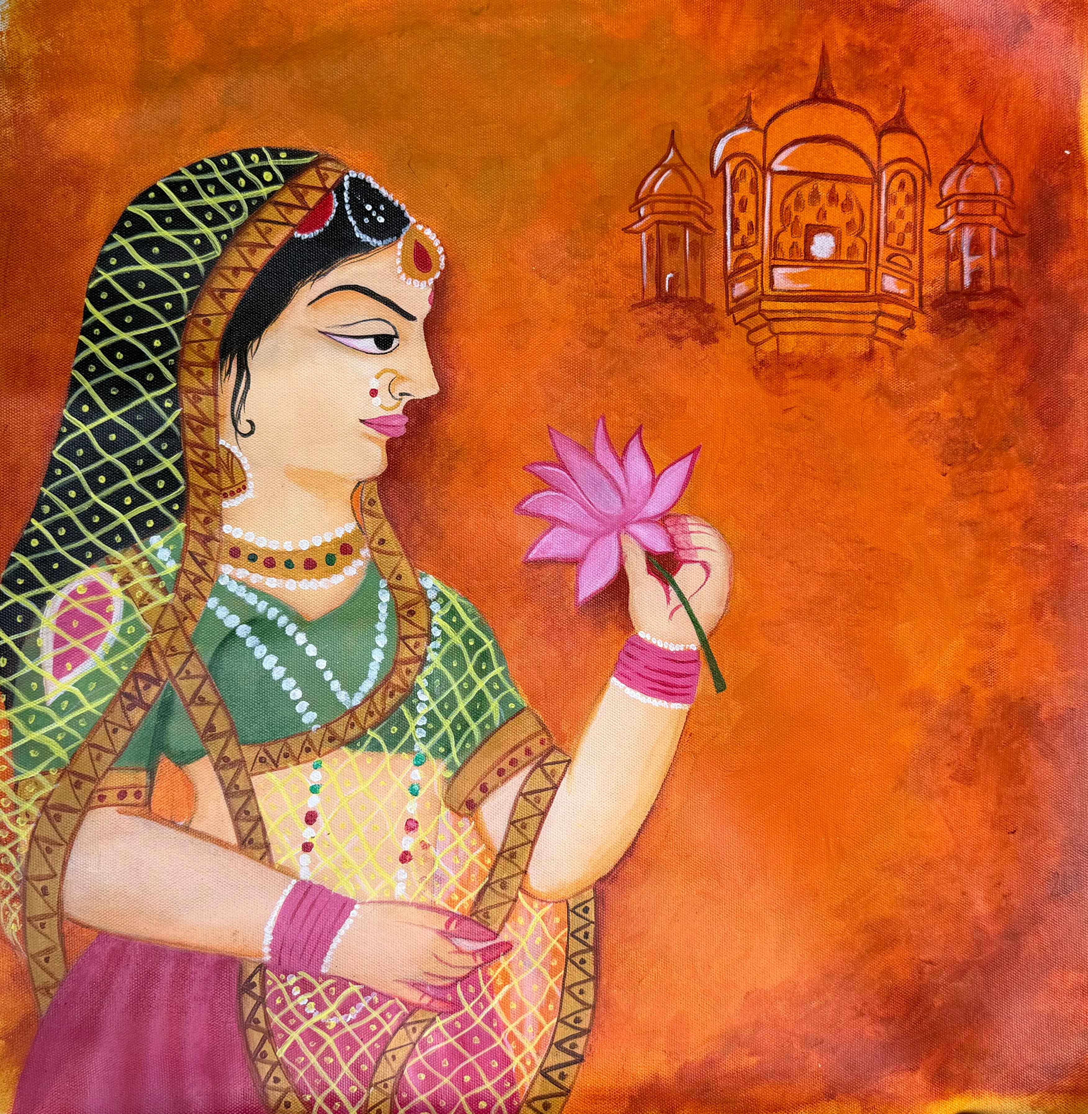 Raani Acrylic Painting