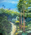 Beautiful Forest Acrylic Painting