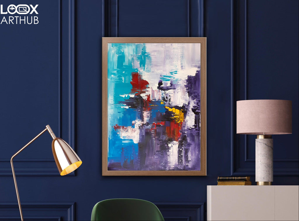 Cool Sunday Acrylic Painting
