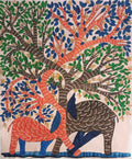 Elephant Gond Art