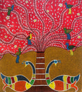 Two Peacocks Painting