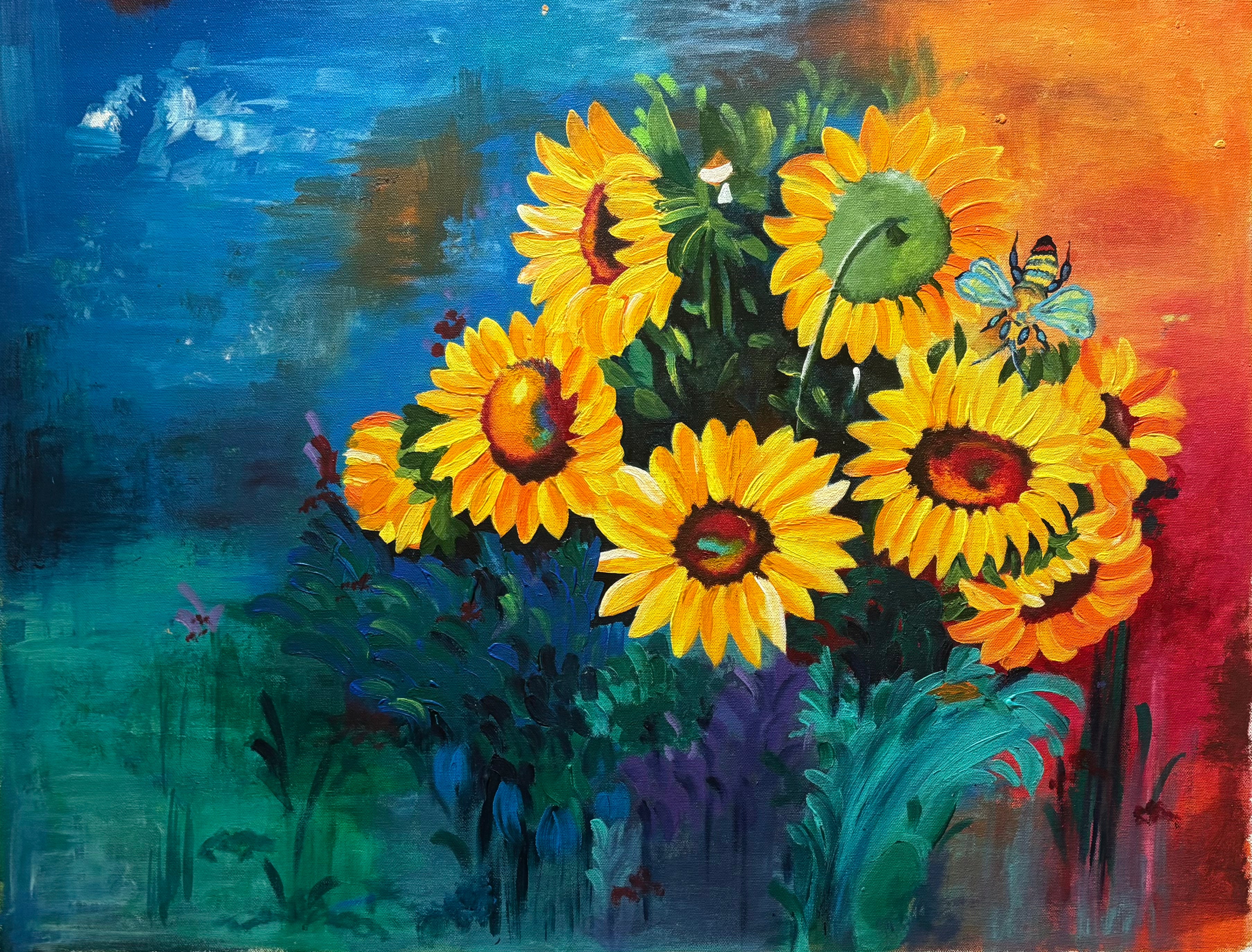 Duality of Flower Painting