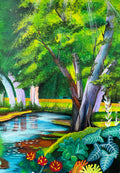Lost in Forest Painting