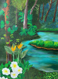 Green Nature Painting