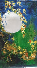 Flower Moon Painting