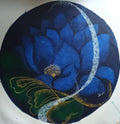 Blue Flora Painting