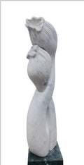 White Blooming Sculpture