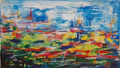 Controlled Storm Acrylic Painting