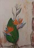 Leaves Pen Drawing Artwork (2 Pieces)